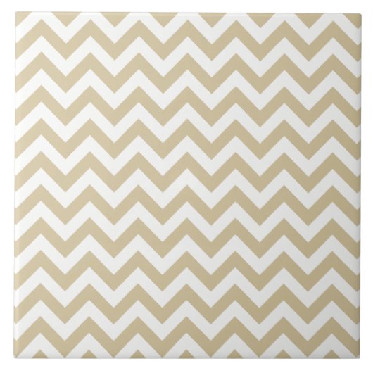 Trendy Chevron Tegel Tegeltje (Voorkant)