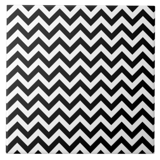 Trendy Chevron Tegel Tegeltje (Voorkant)