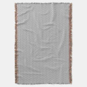 Trendy Chevron Throw Blanket Deken (Voorkant Verticaal)