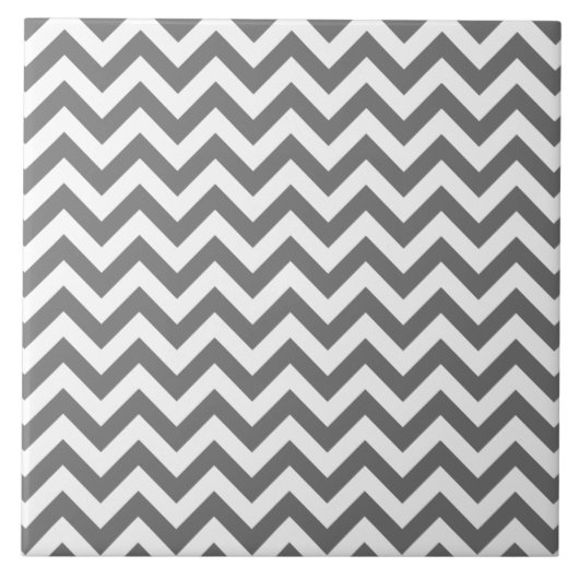 Trendy Chevron Tile Tegeltje (Voorkant)