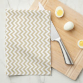 Trendy Chevron Towel Theedoek (Quarter Fold)