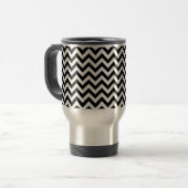 Trendy Chevron Travel Mug Reisbeker (Voorkant links)