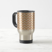 Trendy Chevron Travel Mug Reisbeker (Voorkant links)