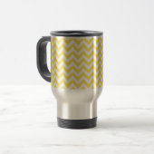 Trendy Chevron Travel Mug Reisbeker (Voorkant links)