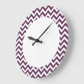 Trendy Chevron Wall Clock Grote Klok (Hoek)