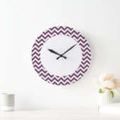 Trendy Chevron Wall Clock Grote Klok (Huis)