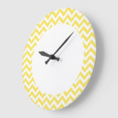 Trendy Chevron Wall Clock Grote Klok (Hoek)
