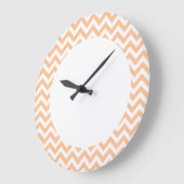 Trendy Chevron Wall Clock Grote Klok (Hoek)