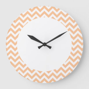Trendy Chevron Wall Clock Grote Klok