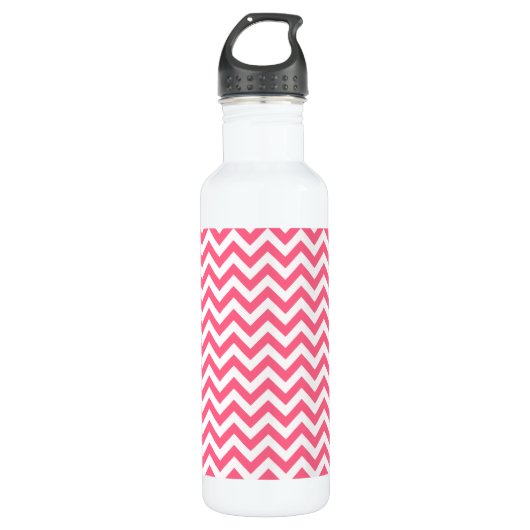 Trendy Chevron Waterfles (Voorkant)