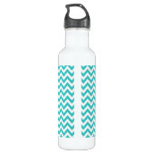 Trendy Chevron Waterfles (Achterkant)