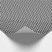Trendy Chevron Wrapping Paper Cadeaupapier (Hoek)