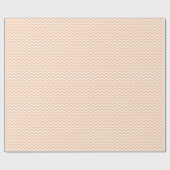 Trendy Chevron Wrapping Paper Cadeaupapier (Vlak)
