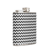 Trendy Chevron Zigzag Pattern 6 Heupfles (Rechts)