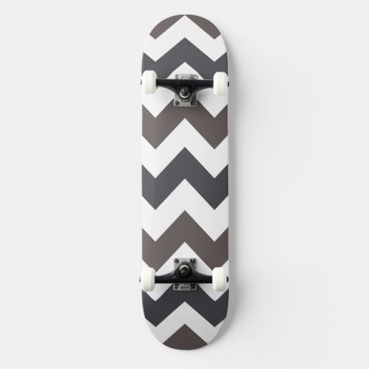 Trendy Chevron Zigzag Pattern 8 Persoonlijk Skateboard (Voorkant)