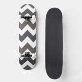 Trendy Chevron Zigzag Pattern 8 Persoonlijk Skateboard (Voorkant)