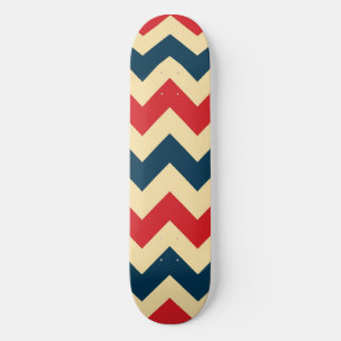 Trendy Chevron Zigzag Pattern Persoonlijk Skateboard