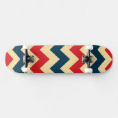 Trendy Chevron Zigzag Pattern Persoonlijk Skateboard (Horizontaal)