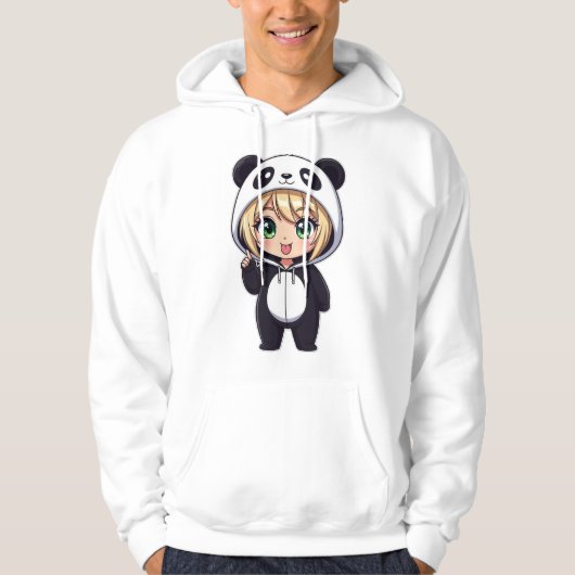 Trendy Chibi Schattig Hoodie (Voorkant)