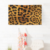 trendy chic animal patroon brown leopard print spandoek (Insitu)