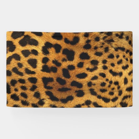 trendy chic animal patroon brown leopard print spandoek (Horizontaal)