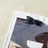 Trendy Chic BFF Fotocollage Beste Vrienden Voor Al Strandlaken (In situ)