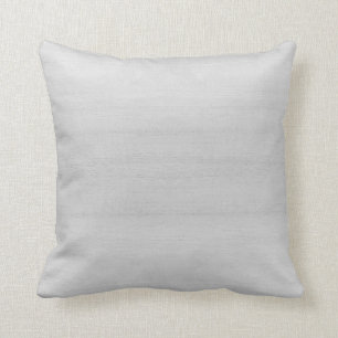 Trendy Chic Light Grey Wood getextureerd Kussen