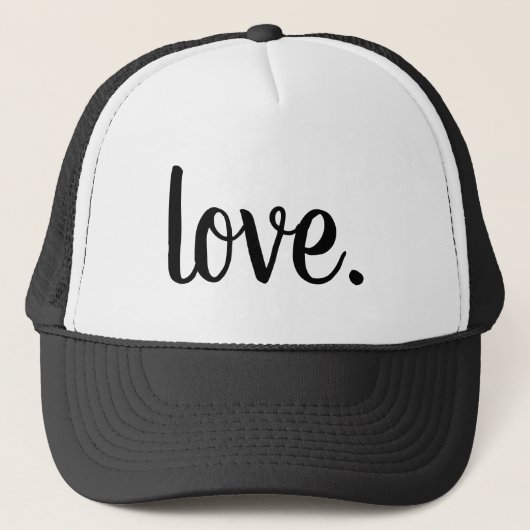 trendy chic LOVE. | Trucker Pet (Voorkant)