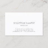 Trendy Chic Simple Graphic Design Moderne Sjabloon Visitekaartje (Voorkant)