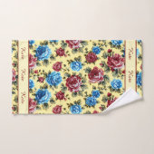 Trendy Chic Stylish Floral Vintage  Bad Handdoek (Handdoek)