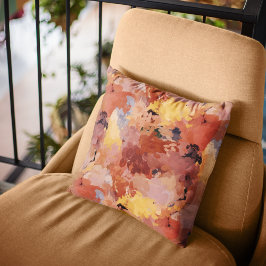 Trendy Chic Terracotta Rust Sinaasappel Brown Kussen