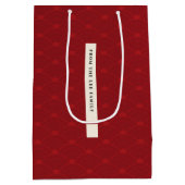 Trendy Chinese Lunar Nieuwjaar Gift Bag Medium Cadeauzakje (Achterkant)