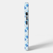 Trendy chique botanische blauwe Waterverf Case-Mate iPhone Case (Achterkant / Links)