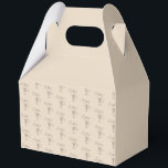 Trendy chique Espresso Martini bruidsmeisje voorst Bedankdoosjes<br><div class="desc">Deze espresso martini-thema bruidsmeisje voorstel box brengt cocktail uur naar uw bruidsfeest! Met een stijlvol handgetekend martini-herhalingspatroon op een romige beige achtergrond, is het perfect voor het vullen met mini-kater kits, traktaties of gepersonaliseerde geschenken. Of je nu een glamoureus vrijgezellenweekend of een relaxte avond in de nacht plant, deze neutraal...</div>