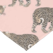 Trendy chique luipaard dierpatroon tafelkleed (Gekanteld)
