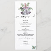 Trendy Christmas Bell Party Elegant Holidays Menu (Voorkant)
