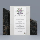 Trendy Christmas Bell Party Elegant Holidays Menu