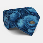 Trendy Christmas Gift For Dad Ranunculus Stropdas (Opgerold)