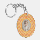 Trendy Christmas Gifts For Men Stripe Pattern Sleutelhanger (Voorkant Links)