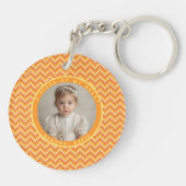 Trendy Christmas Gifts For Men Stripe Pattern Sleutelhanger (Achterkant)