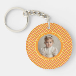 Trendy Christmas Gifts For Men Stripe Pattern Sleutelhanger