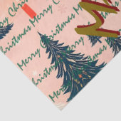 Trendy Christmas Luxury Christmas Trees Tissuepapier (Detail)