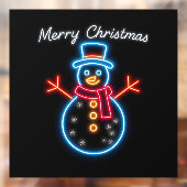 Trendy Christmas Neon Holiday Collectie Raamsticker (Vel 2)