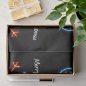 Trendy Christmas Neon Holiday Collectie Tissuepapier (Geschenk)