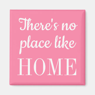 Trendy citeert roze minimalistische moderne magnee magneet