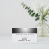 Trendy Clean Consultant Visitekaartje (Staand voorkant)