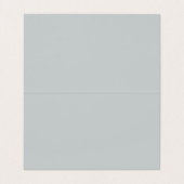 Trendy Clean Simple Grey Consultant Visitekaartje (Binnenkant ongevouwen)