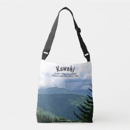 Trendy 'Cloud Shadows' Kuwohi Clingmans Dome Crossbody Tas