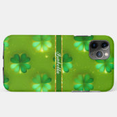 Trendy Clover 4 Lijsten Groen Collectie Case-Mate iPhone Case (Achterkant (horizontaal))