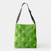 Trendy Clover 4 Lijsten Groen Collectie Crossbody Tas (Achterkant)